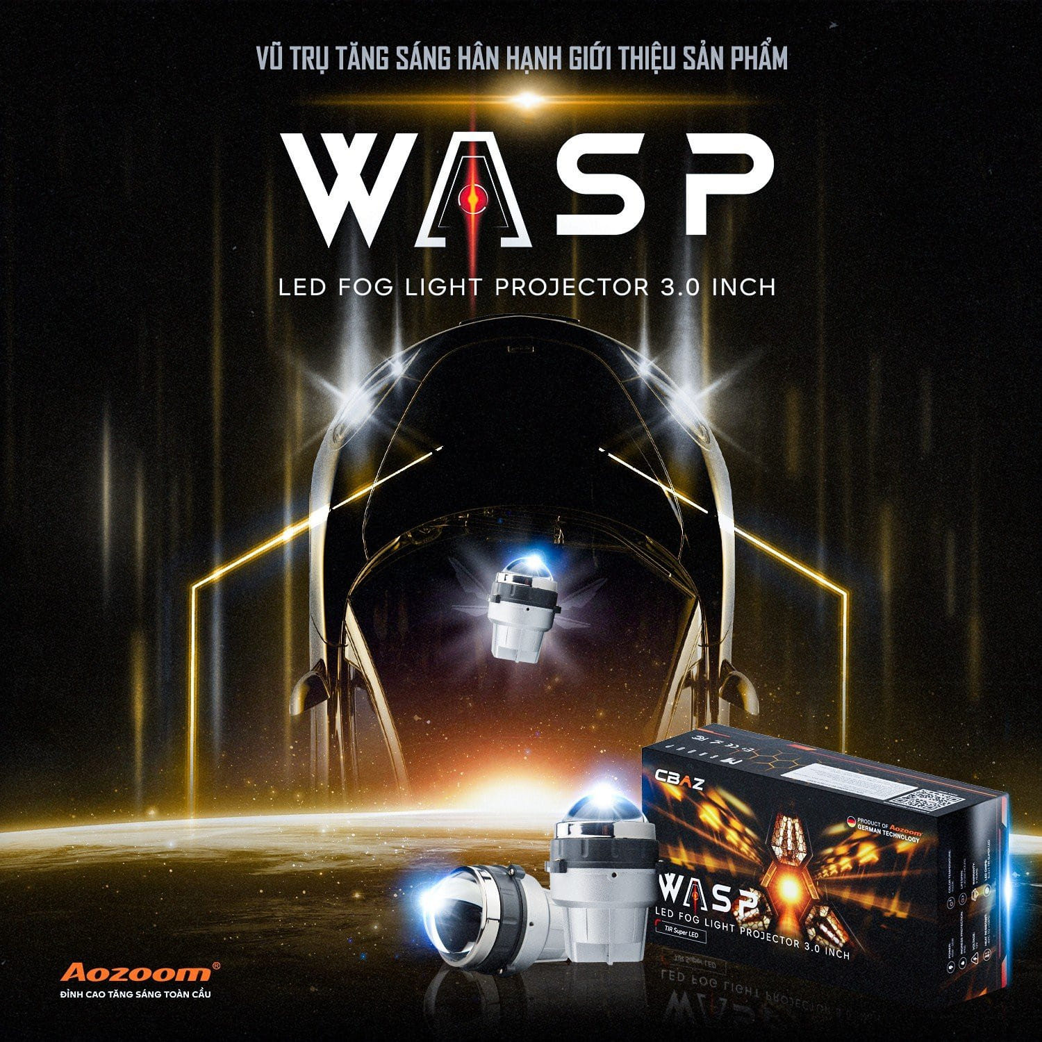 WASP LED FOG LIGHT
