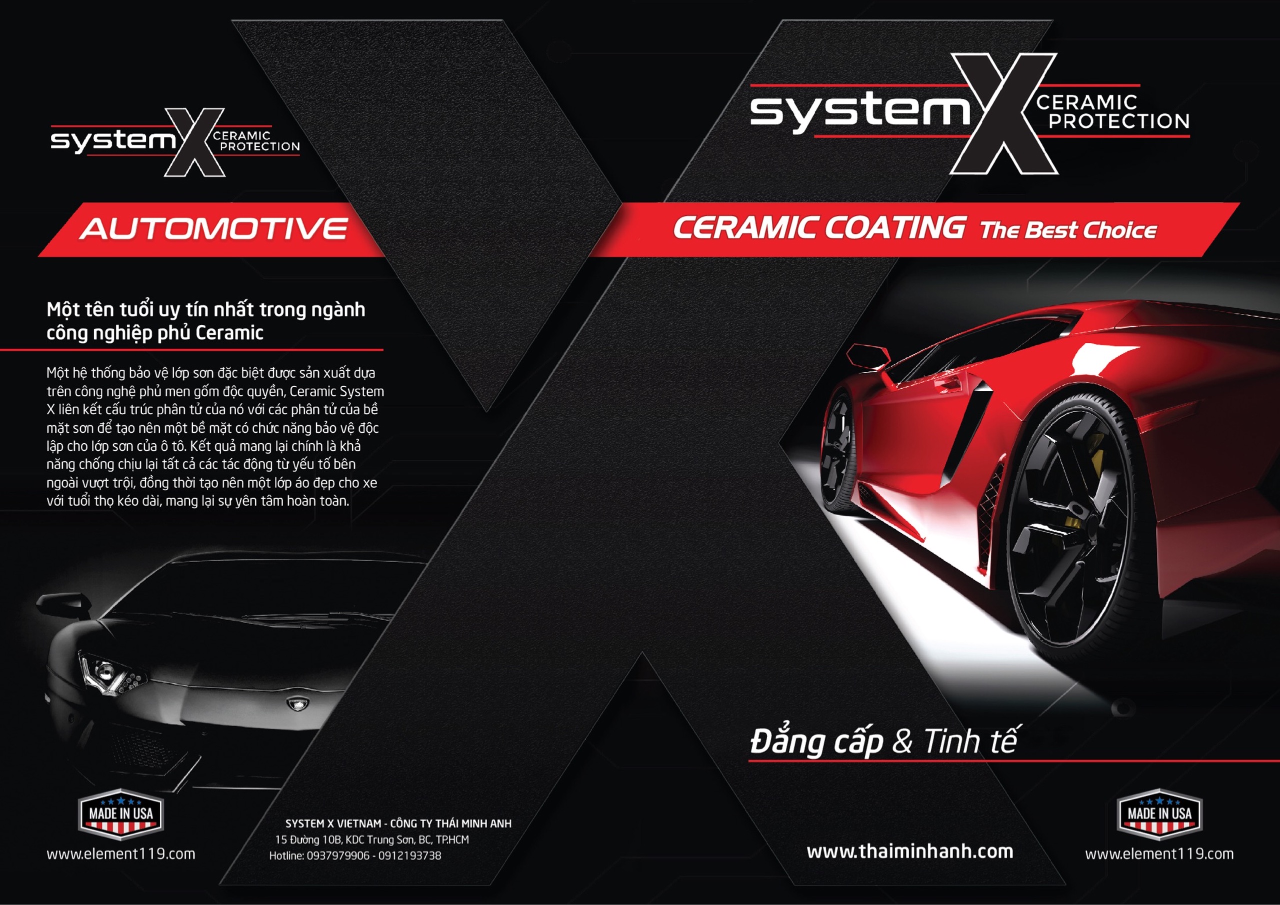 Phủ Ceramic ô tô – System X Crystal