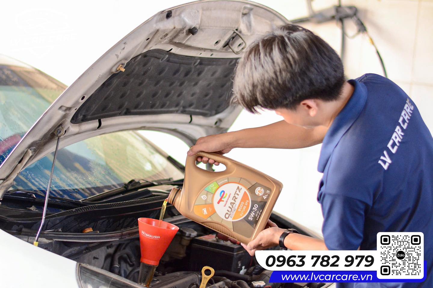 Thay Nhớt Định Kỳ Chuyên Nghiệp Bình Dương
